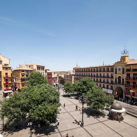 アパート Deluxe Con Vistas A Plaza De Zocodover 3 トレド